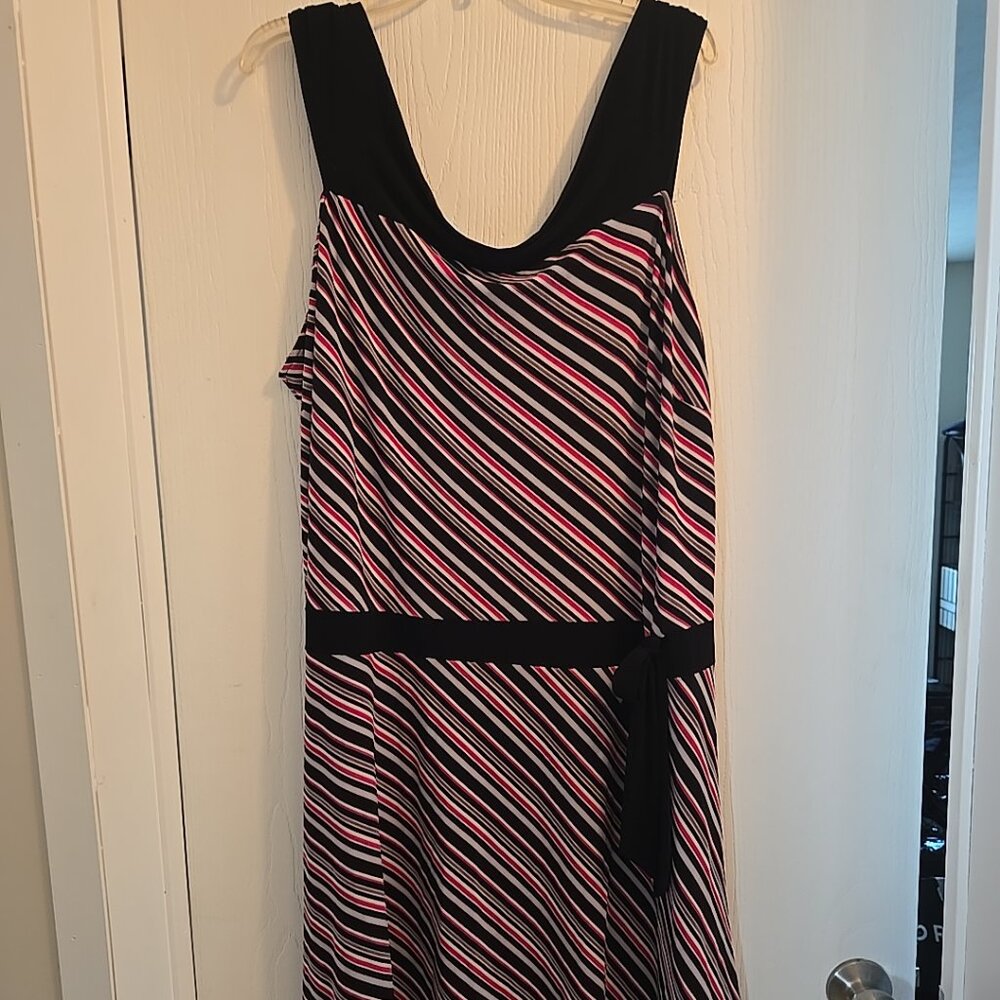 Vintage Torrid Candy Stripe Dress Sz 3